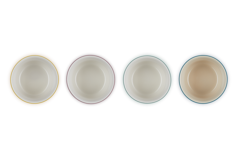 最新のデザイン Ramekins Mini 4 of Set Botanique Stoneware | AU Creuset Le 食器
