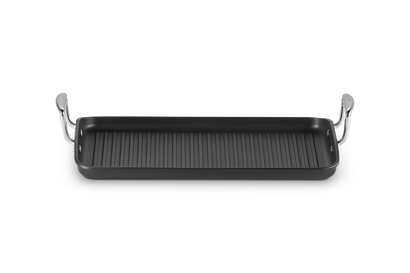 Toughened Non-Stick Ribbed Rectangular Grill