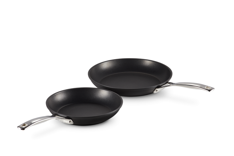 Toughened Non Stick 2 piece Shallow Frying Pan Set Le Creuset AU