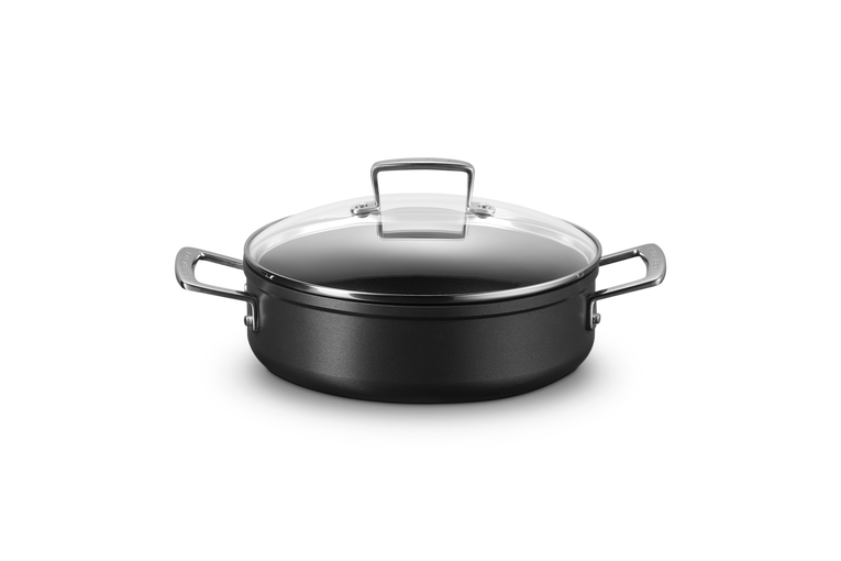 undefined | Toughened Non-Stick Sauteuse with Glass Lid