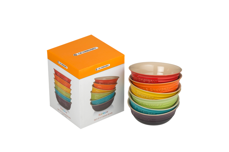 Stoneware Set of 6 Small Cereal Bowls Le Creuset AU