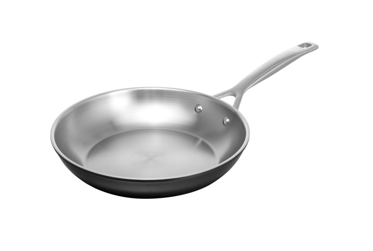 Hard anodised frying shop pan