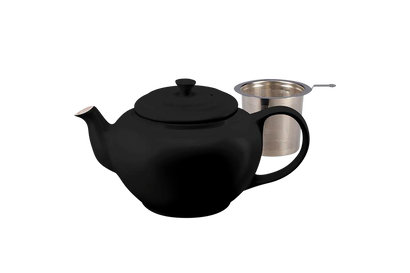 Stoneware Teapot with Stainless Steel Infuser