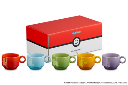 Pokémon Set of 5 Stacking Mugs