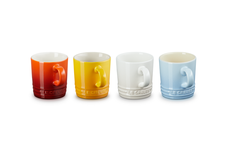 Le creuset espresso cups set outlet
