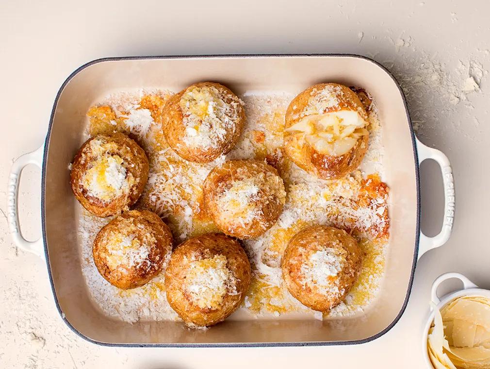 Parmesan and Herb Crusted Potatoes