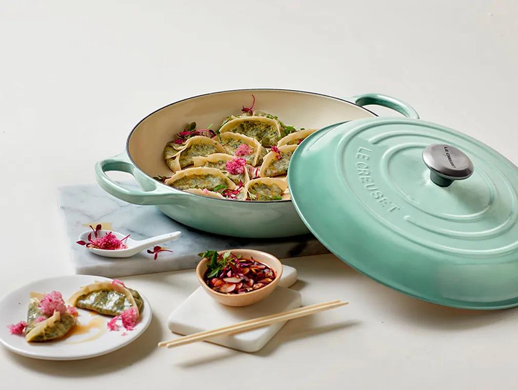 Chicken And Kale Potsticker Parcels