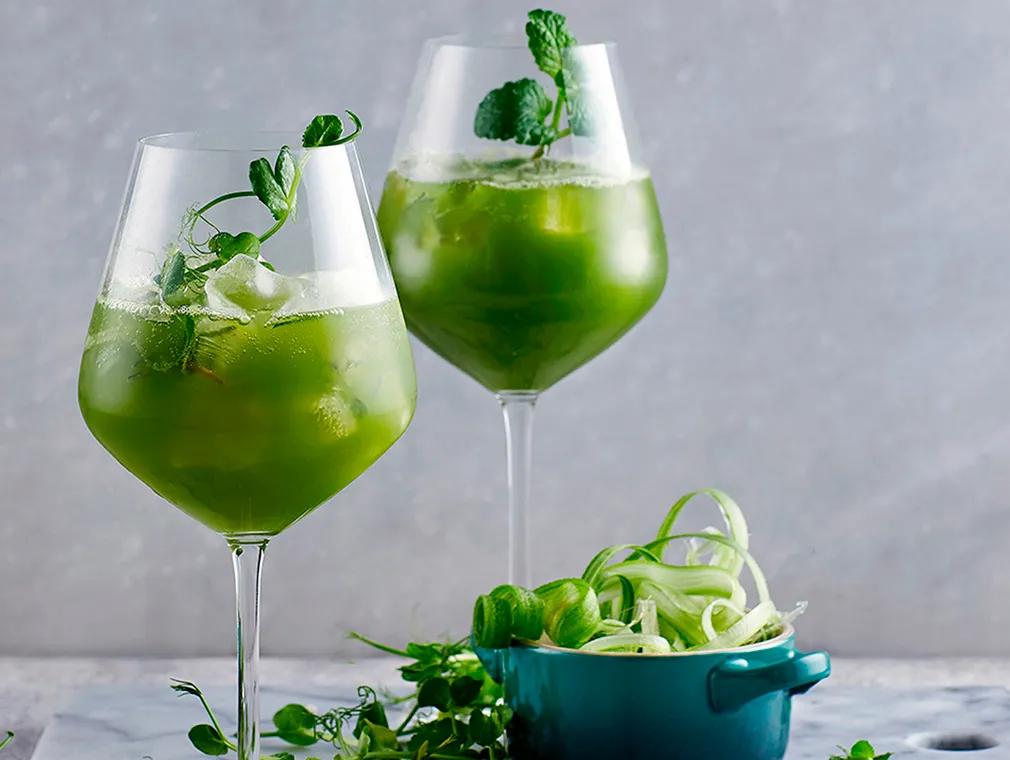 Green Gin And Tonic