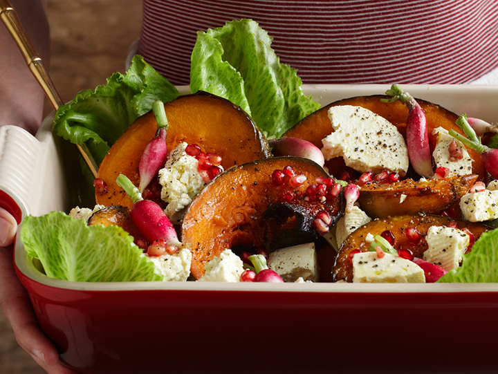 Roasted Pumpkin And Feta Cheese Salad Le Creuset Australia