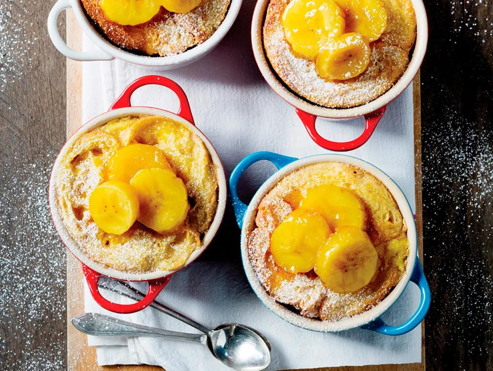 Baked French Toast with Caramelised Banana
