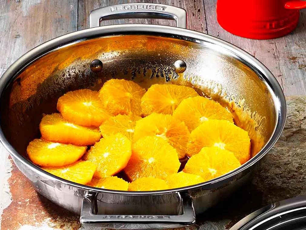 Caramelised Orange Upside Down Pudding