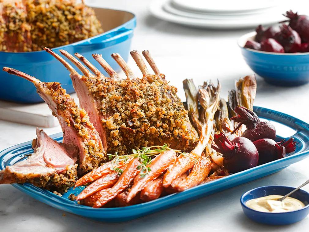 Herb-Crusted Rack of Lamb
