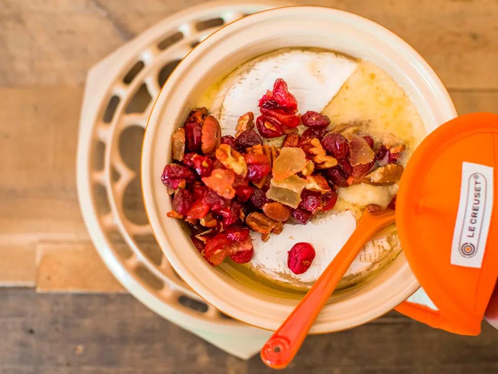 Spiced Baked Brie
