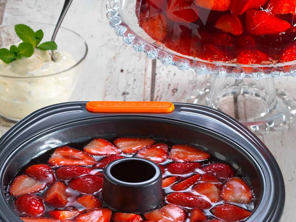Strawberry and Rosé Wine Jelly