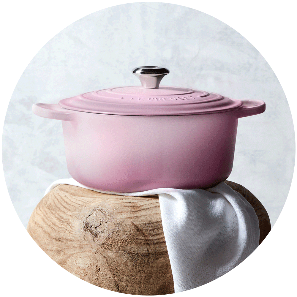 Le Creuset launches new soft pink colourway