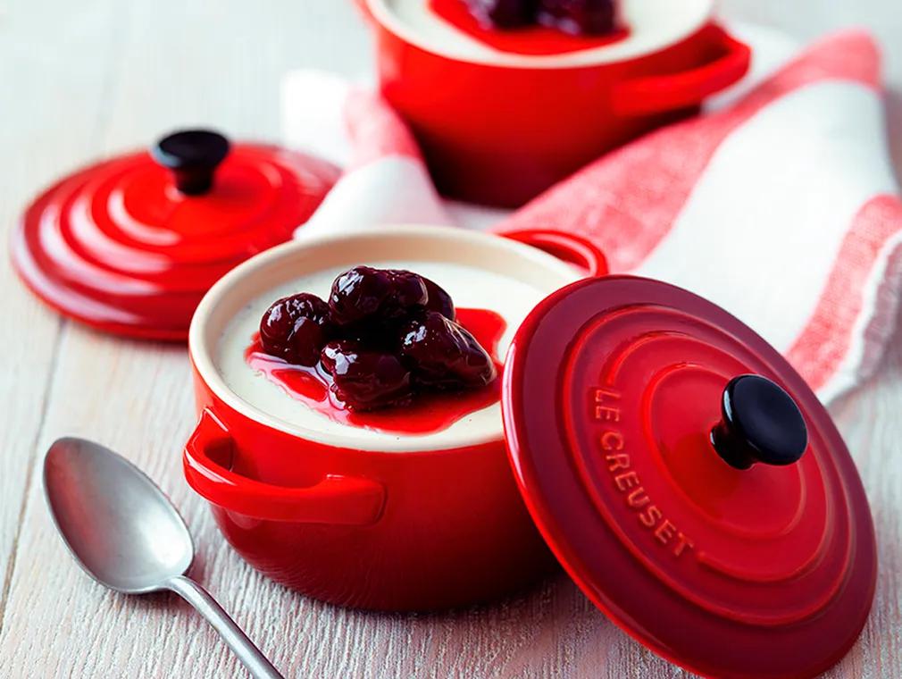 Amaretto & Vanilla Panna Cotta