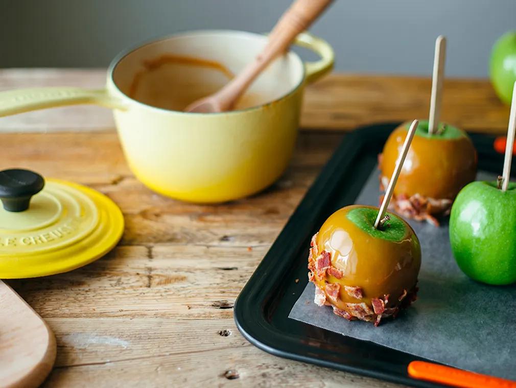 Bacon Caramel Apples