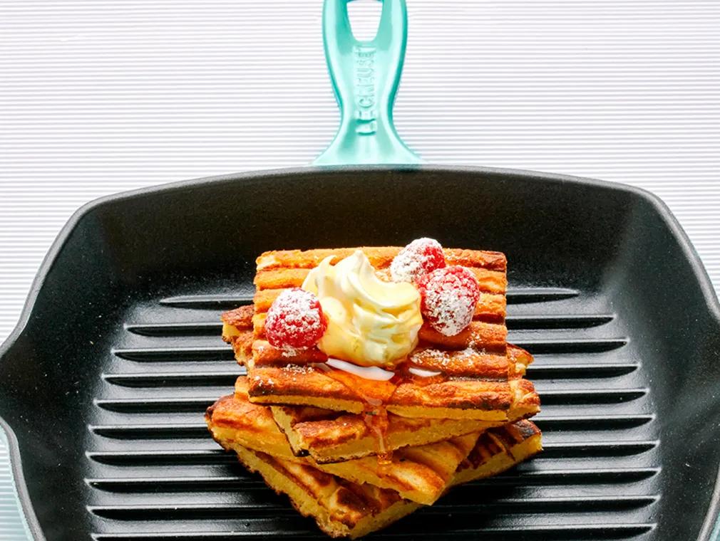 Grill-pan Waffles