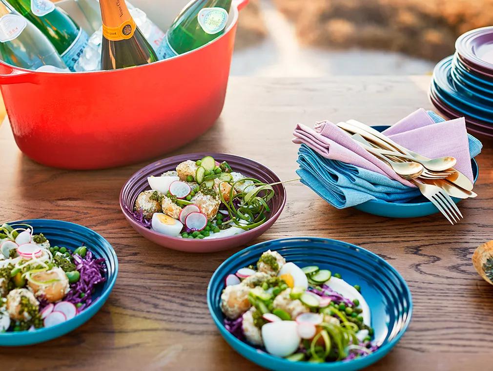 New-style Tangy Potato Salad