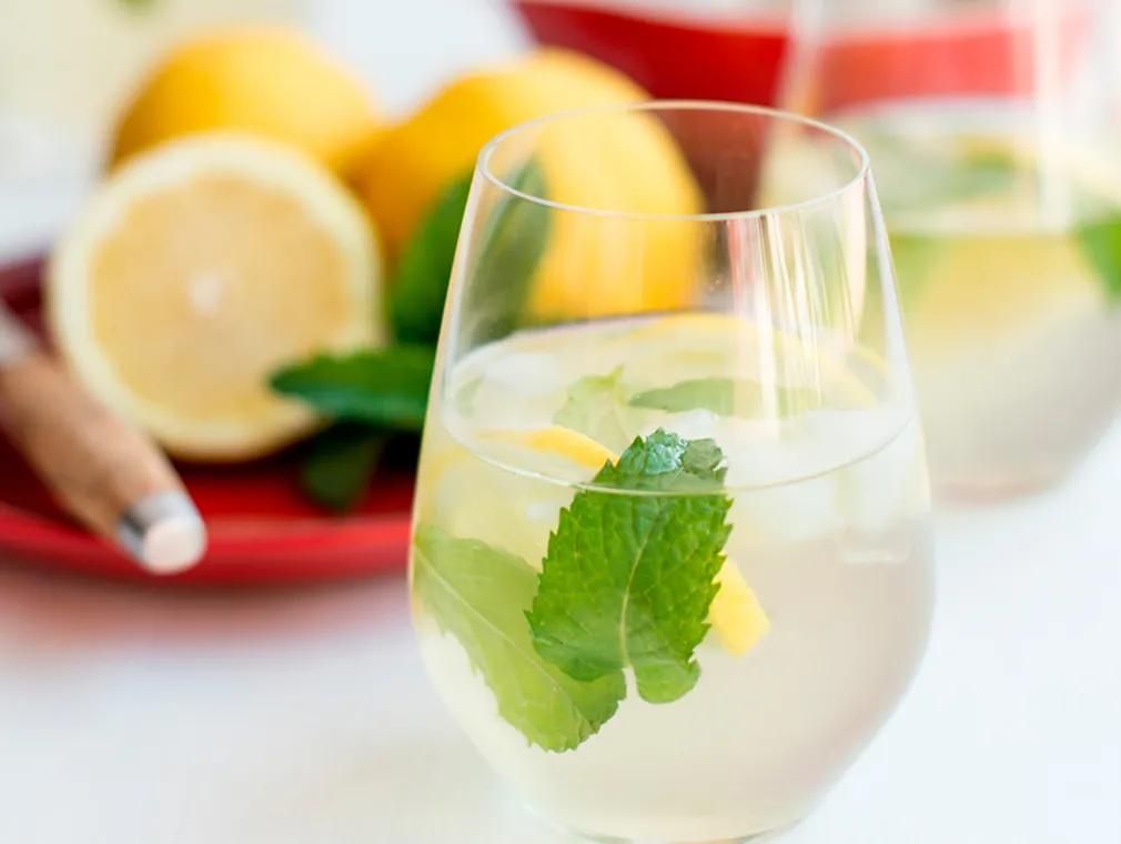 Mint & Lemon Iced Green Tea
